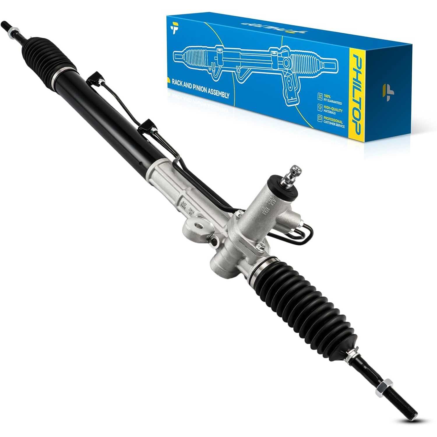 PHILTOP Hydraulic Power Steering Rack and Pinion Replacement For 2011-2013 Sorento, 2010-2012 Santa Fe Replace 26-2450, 262450,