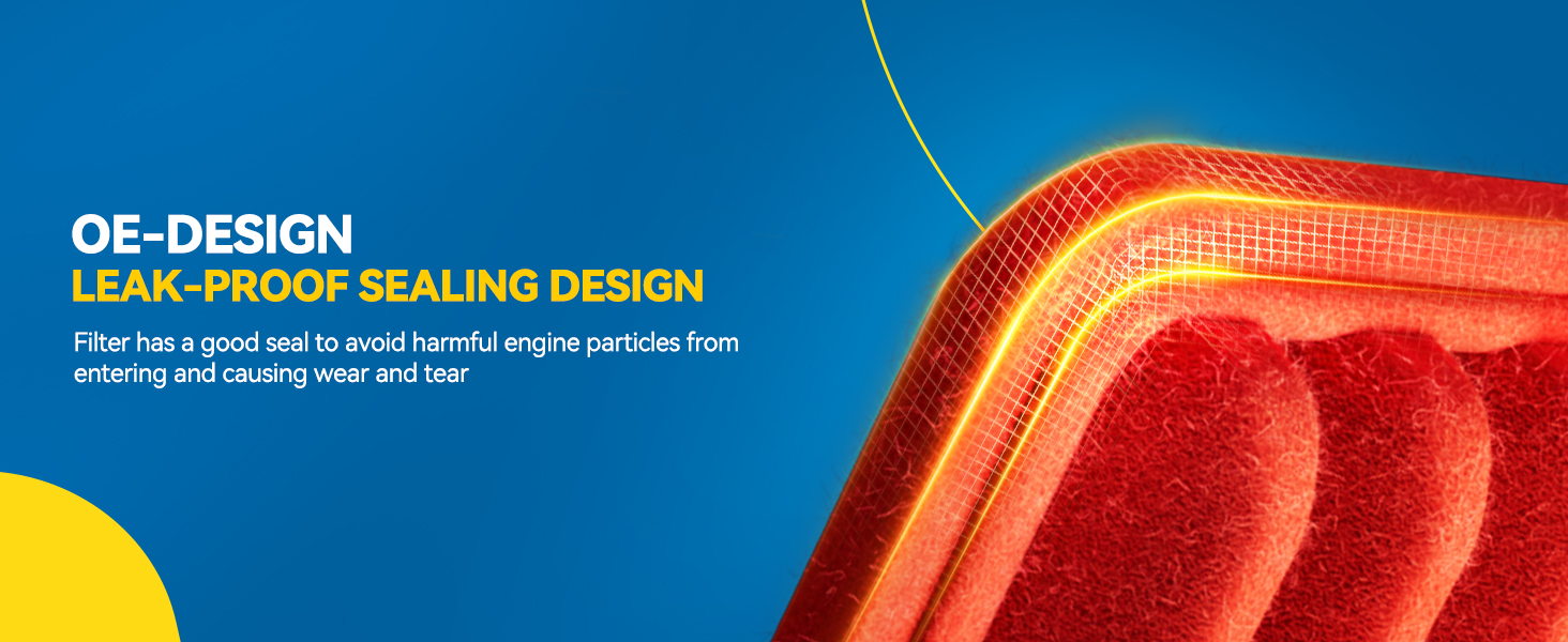 Philtop engine air filter