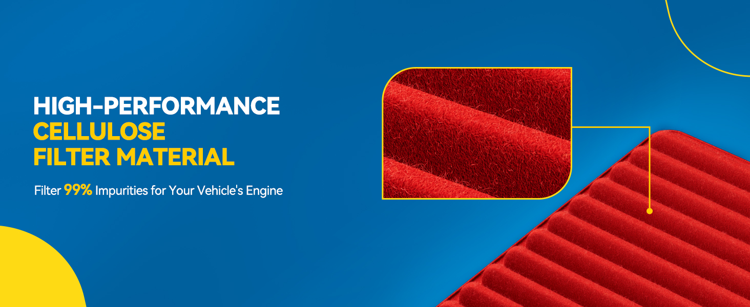 Philtop engine air filter