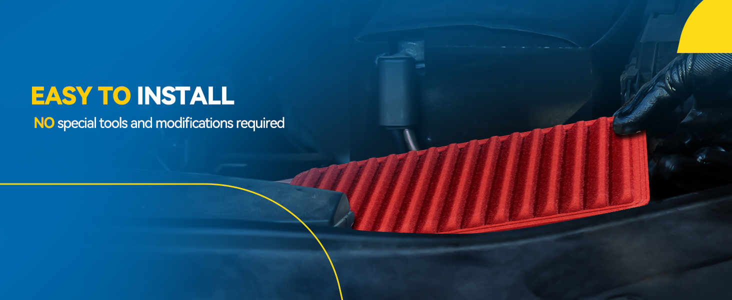 Philtop engine air filter