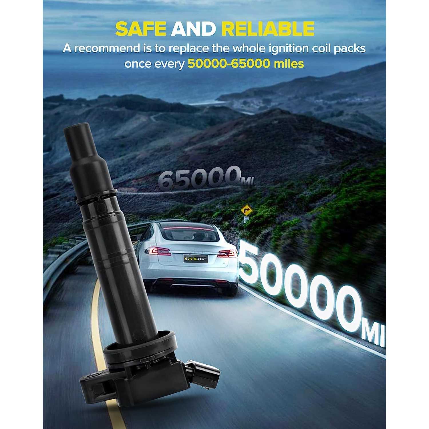 PHILTOP® Ignition Coils for 2010 Toyota Corolla 6