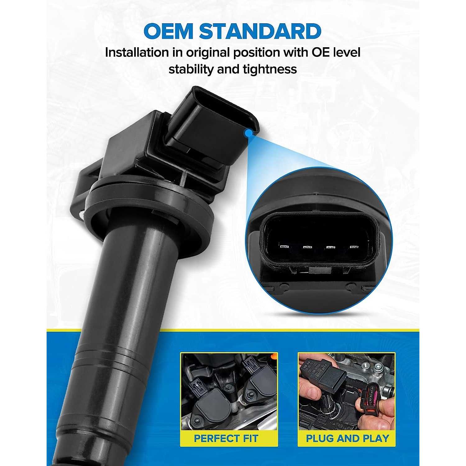 PHILTOP® Ignition Coils for 2010 Toyota Corolla 3