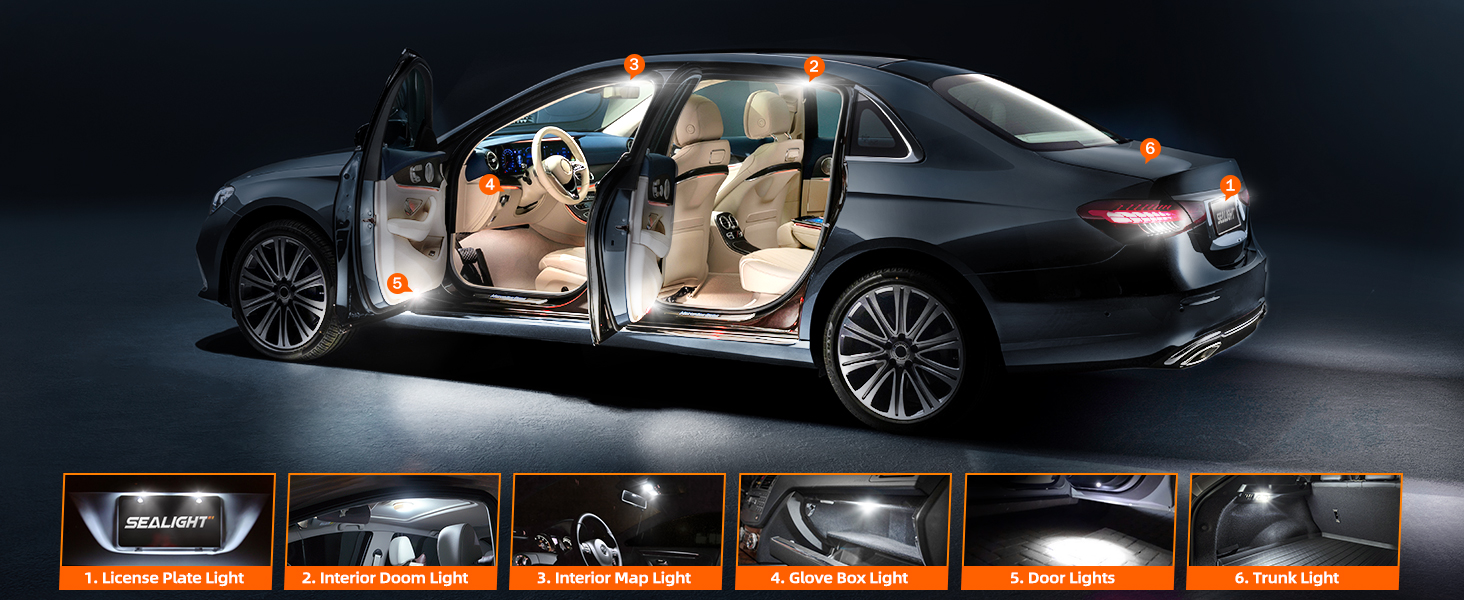 upgrade to led 194 168 t10 w5w bulbs