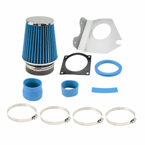 ZonCar® 1996-2004 Ford Mustang GT Model 4.6L Blue Cold Air Intake Kit 6