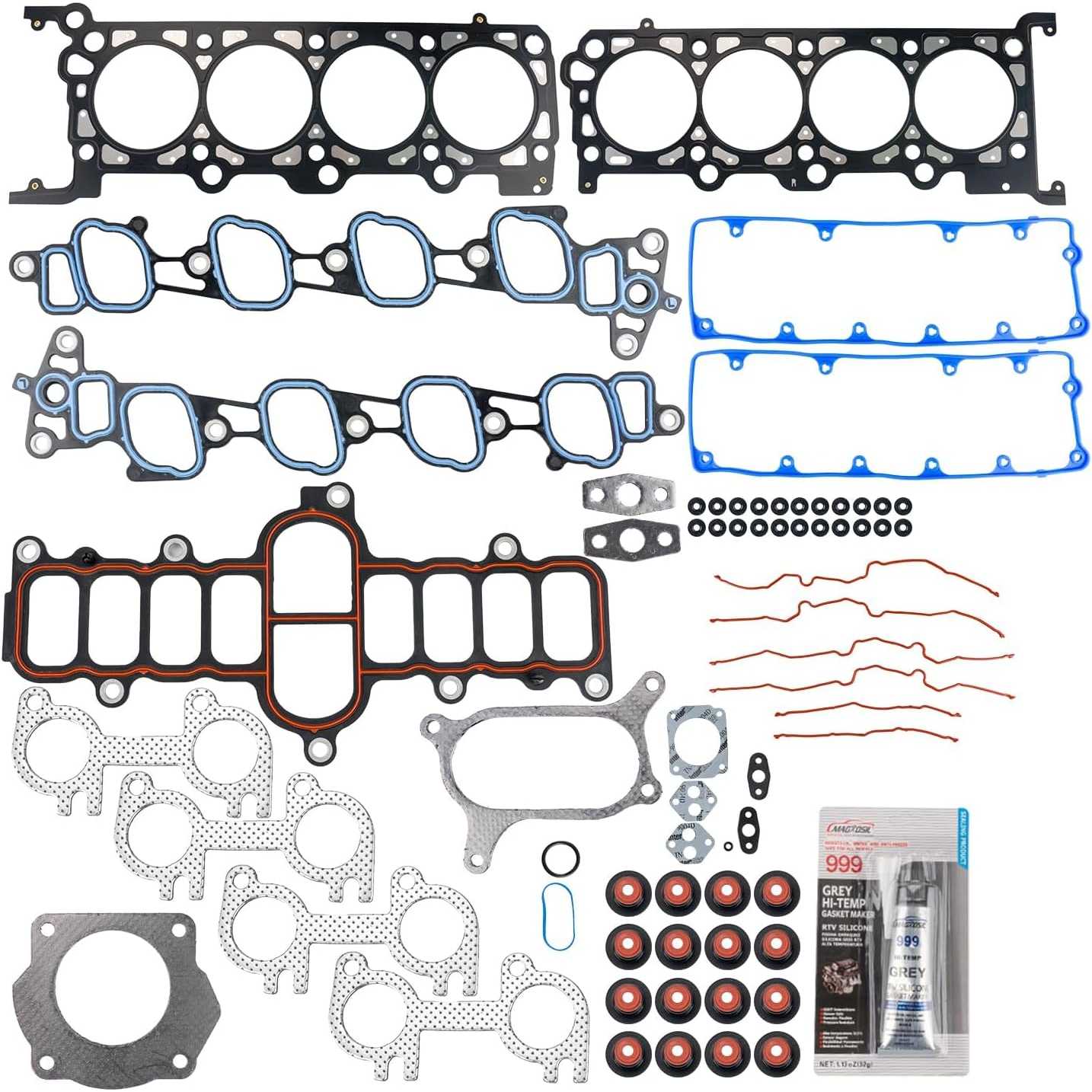 PHILTOP HS9792PT9 Head Gasket Set, Compatible with 1ECH1070, Cylinder Head Gasket Kits with Bolts