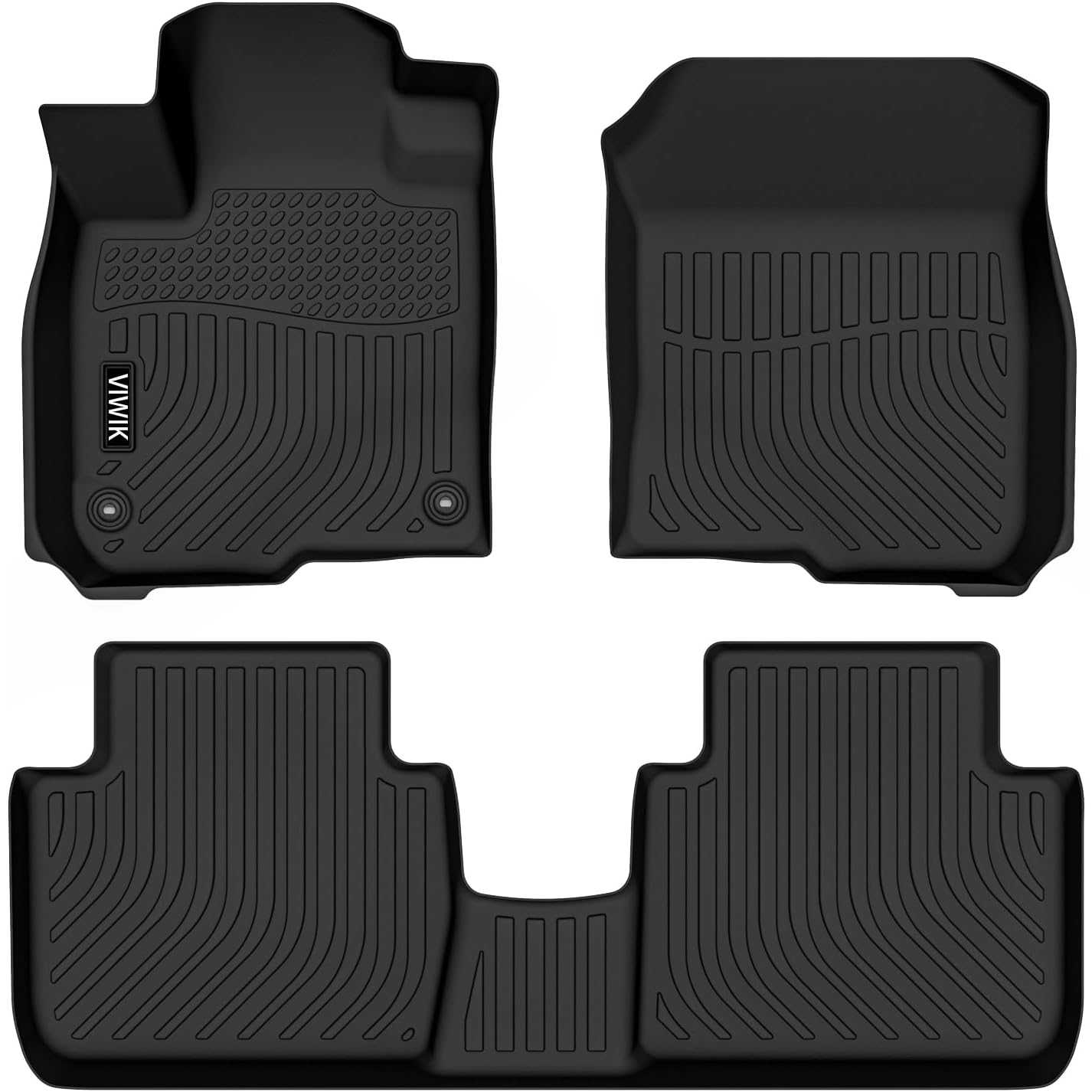 2023-2024 Honda HR-V SUV All Weather Custom Truck Floor Mats Best TPE Vehicle Floor Liners Automotive Front & Rear Mats VIWIK® 0