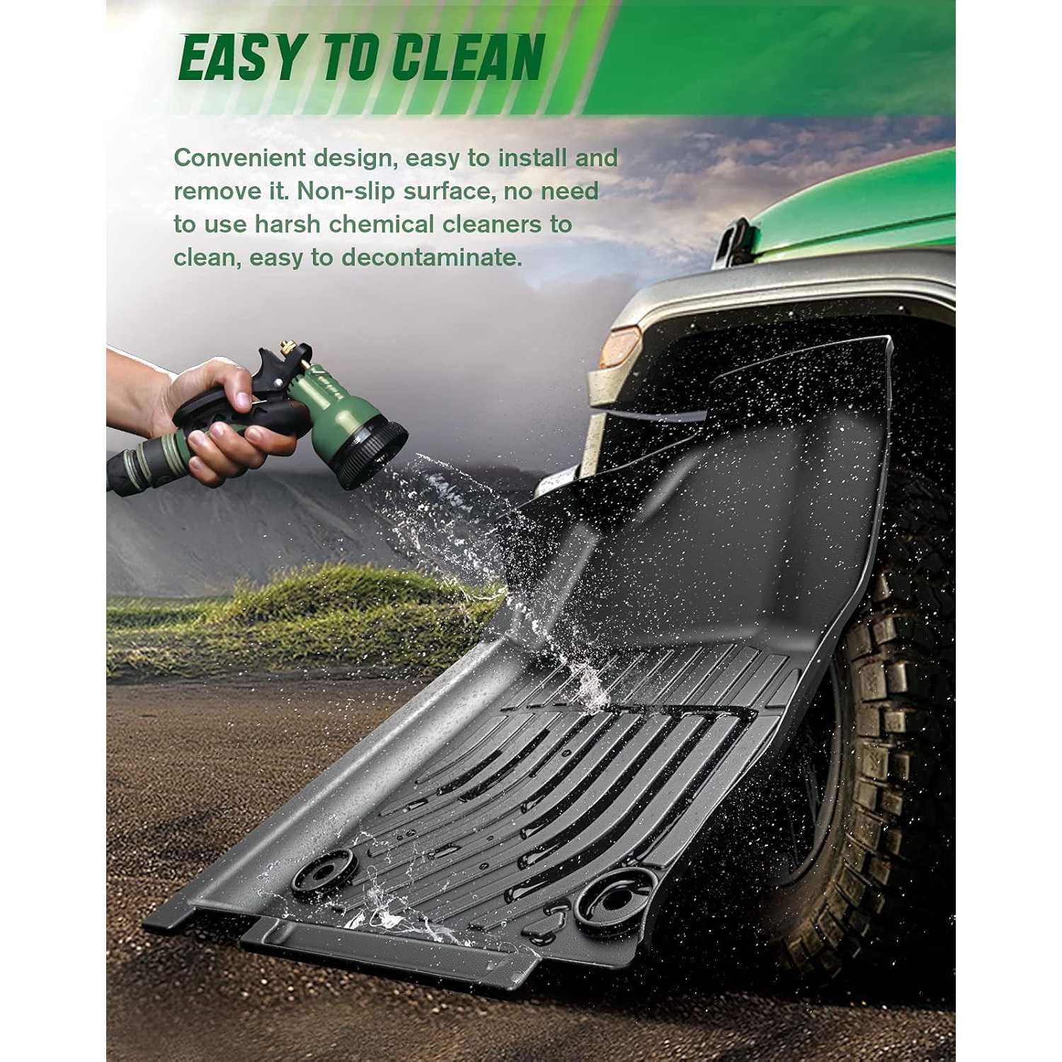 2023-2024 Honda HR-V SUV All Weather Custom Truck Floor Mats Best TPE Vehicle Floor Liners Automotive Front & Rear Mats VIWIK® 6