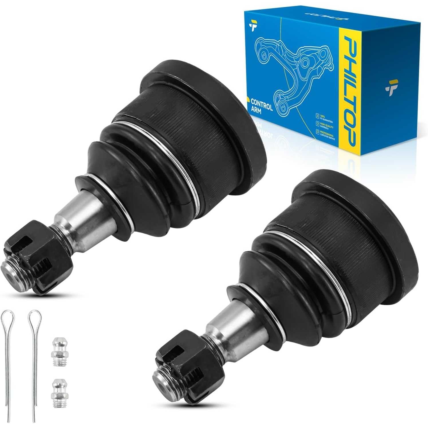 PHILTOP 2pcs K80767 Front Lower Ball Joints for Liberty 2005 2006 2007, Driver and Passenger Side Ball Joint Suspension Kit