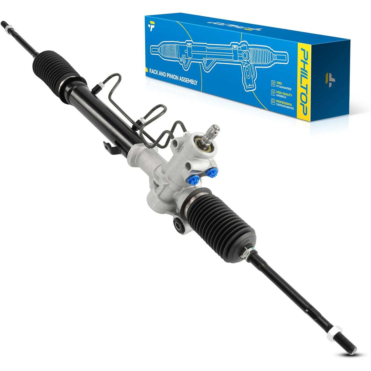 PHILTOP Power Steering Rack and Pinion Assembly Compatible with
