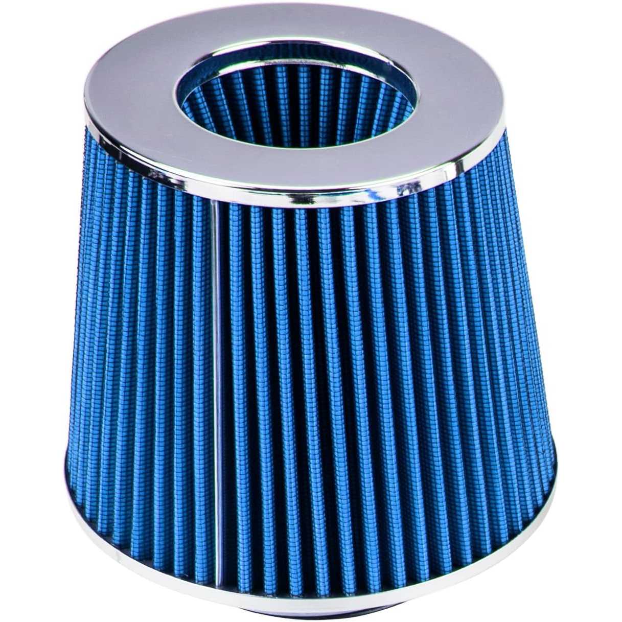 ZonCar® Cold Air Intake Kit High Flow Inlet for 350z 3.5L V6, G35 3.5L V6, FX35 3.5L V6 2003 2004 2005 2006 Blue 2