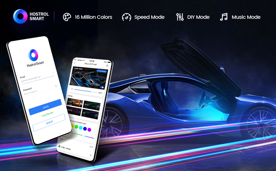 interior car light app