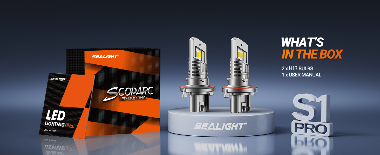 SEALIGHT H13 Bulbs