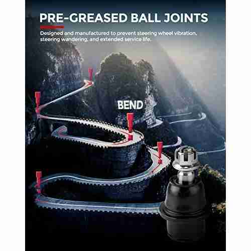 2005 Ford F-150 Front Upper Control Arms 8PCS KAX® 5