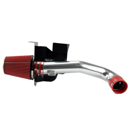 ZonCar® 2014-2018 Chevrolet Silverado 1500 5.3L High Flow Performance Red Cold Air Intake Kir With Filter Heat Shield 0