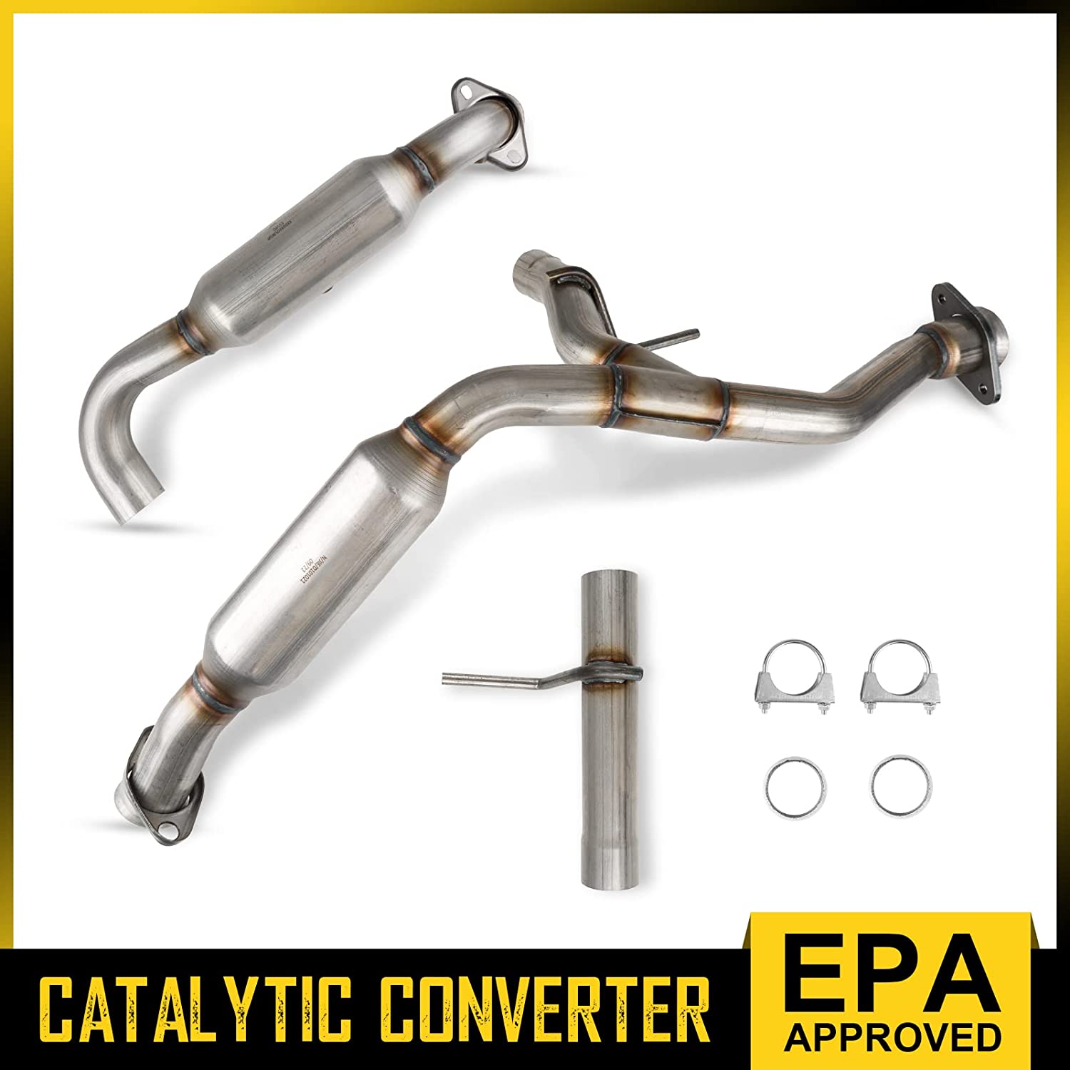 KAX® 2011-2014 Ford F-150 5.0L V8 Catalytic Converter 2Pcs (EPA Compliant) 1