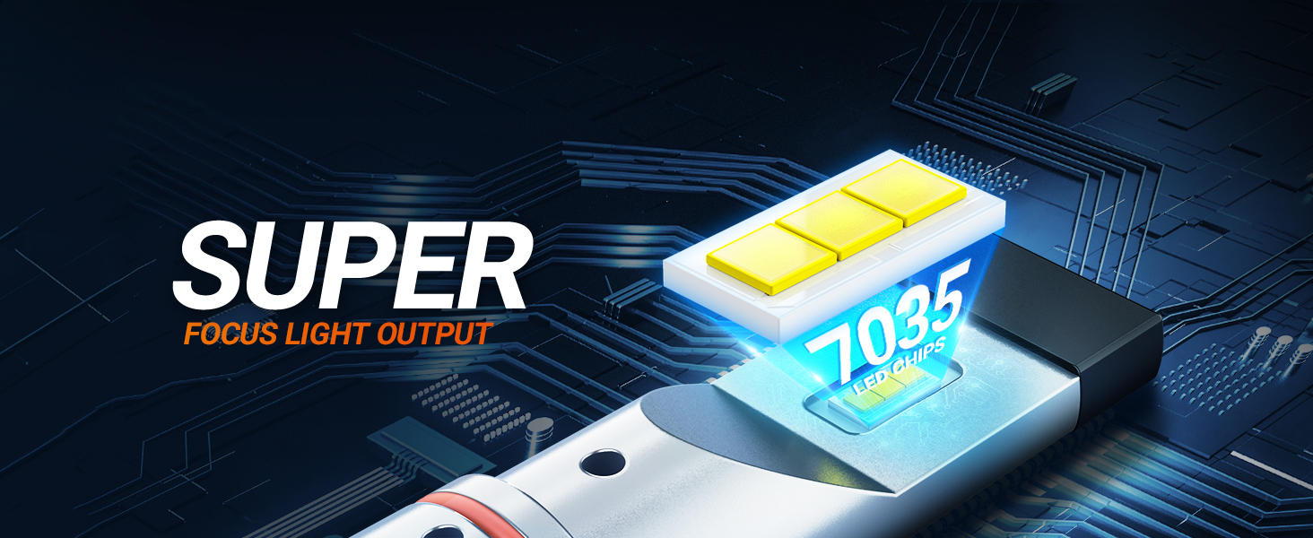 super bright led headlight