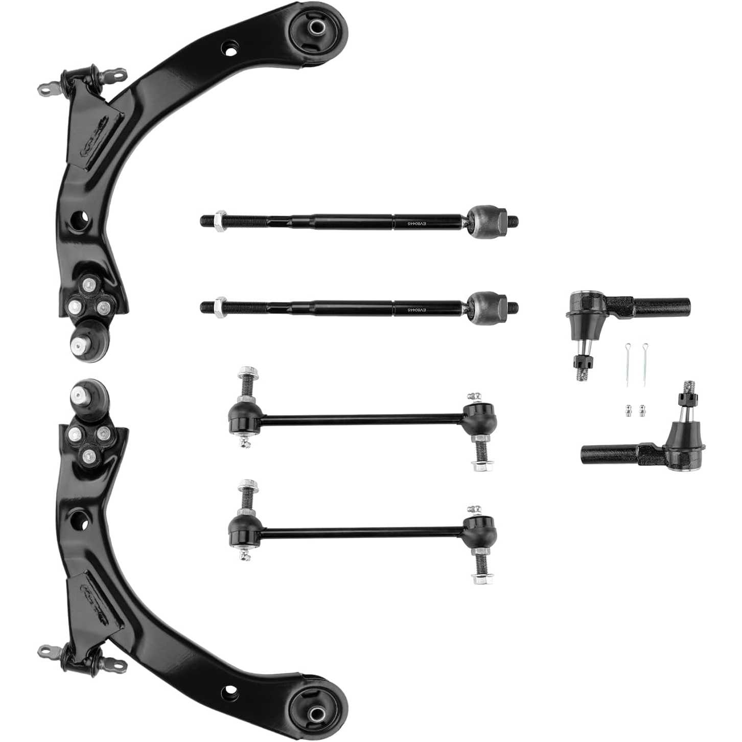 Suncent® 2005-2010 Chevrolet Cobalt/2008-2009 Chevrolet HHR(More Available) Front Lower Control Arms Kit 8Pcs 3
