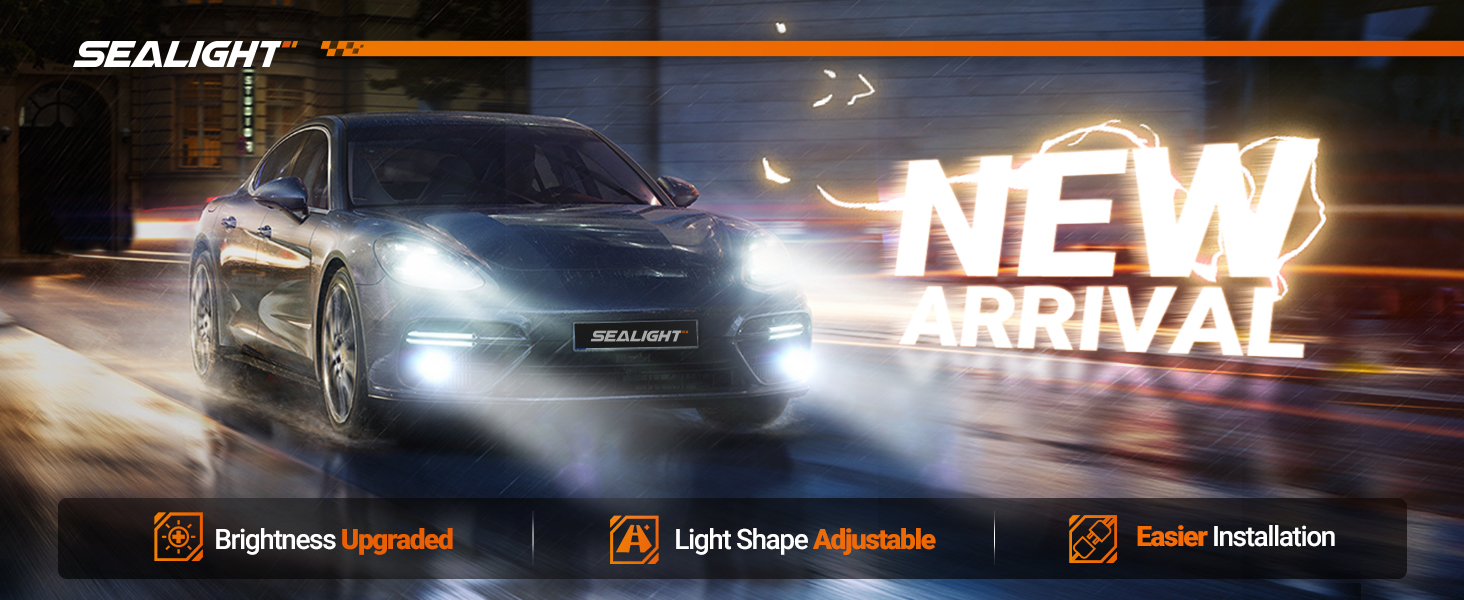 SEALIGHT X5 H7 Bulbs 26000 LM