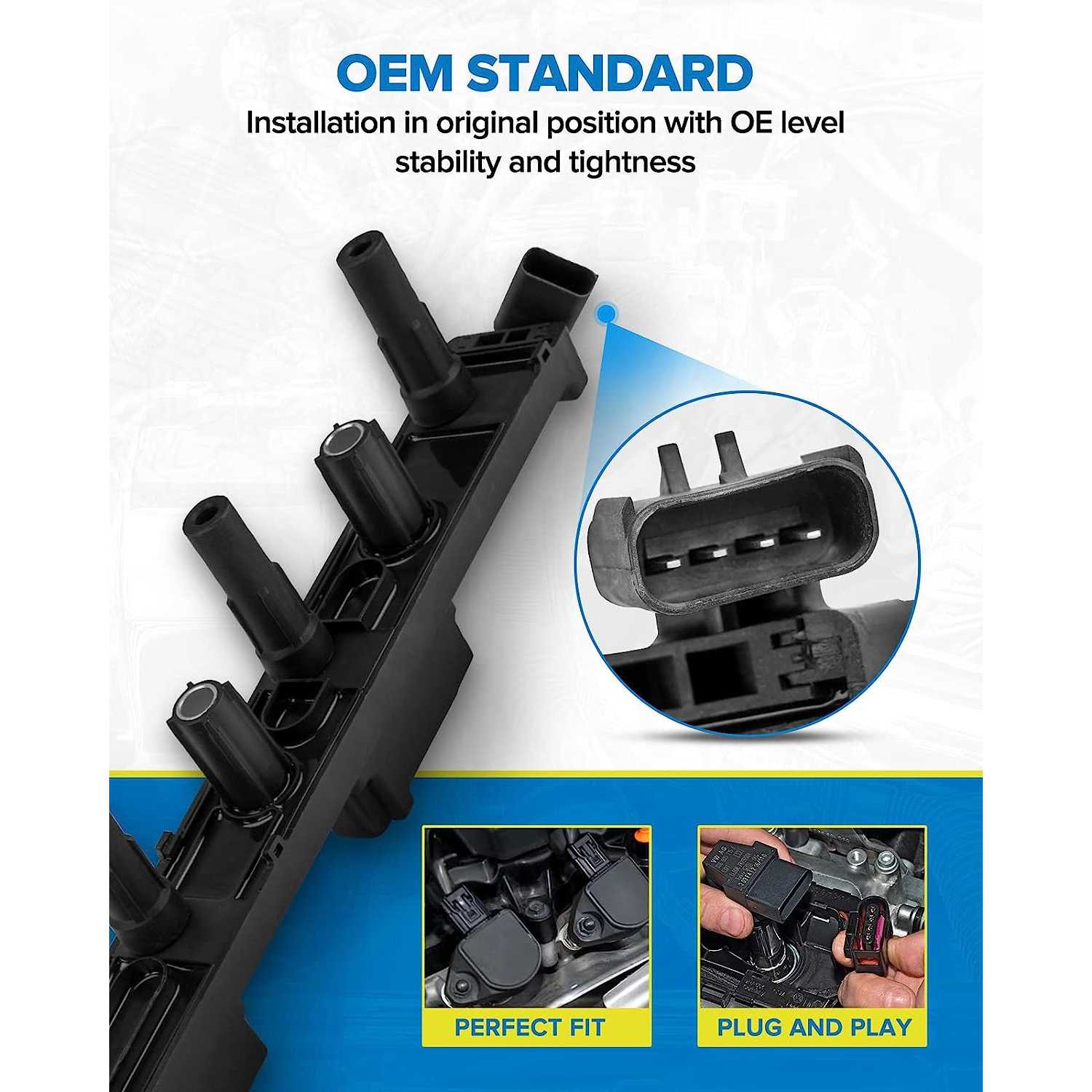 PHILTOP® Ignition Coils for 2003 Jeep Grand Cherokee 1