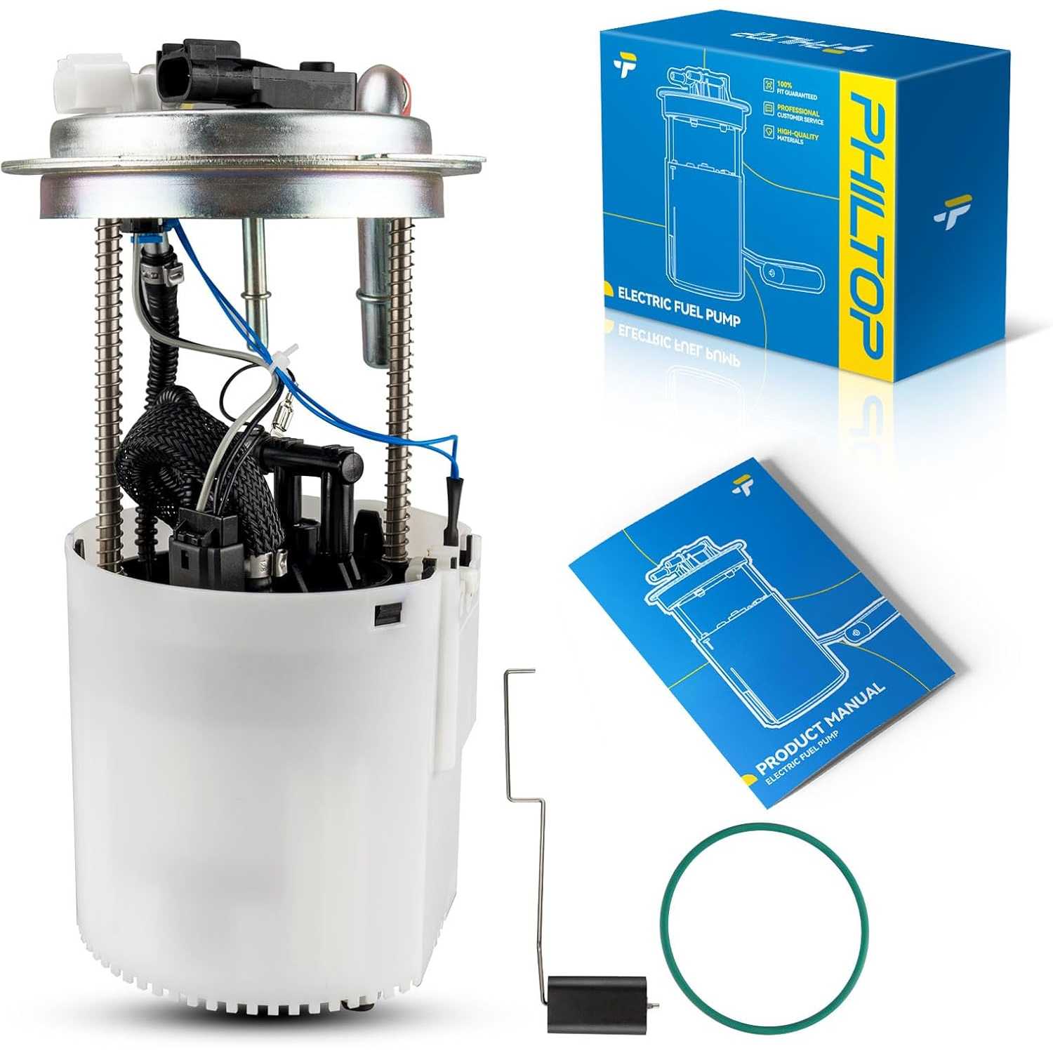 PHILTOP FG1154 Electric Fuel Pump Assembly Compatible with GMC Yukon XL 1500 Denali 2008 6.2L, Cadillac Escalade ESV/EXT 2008 6.