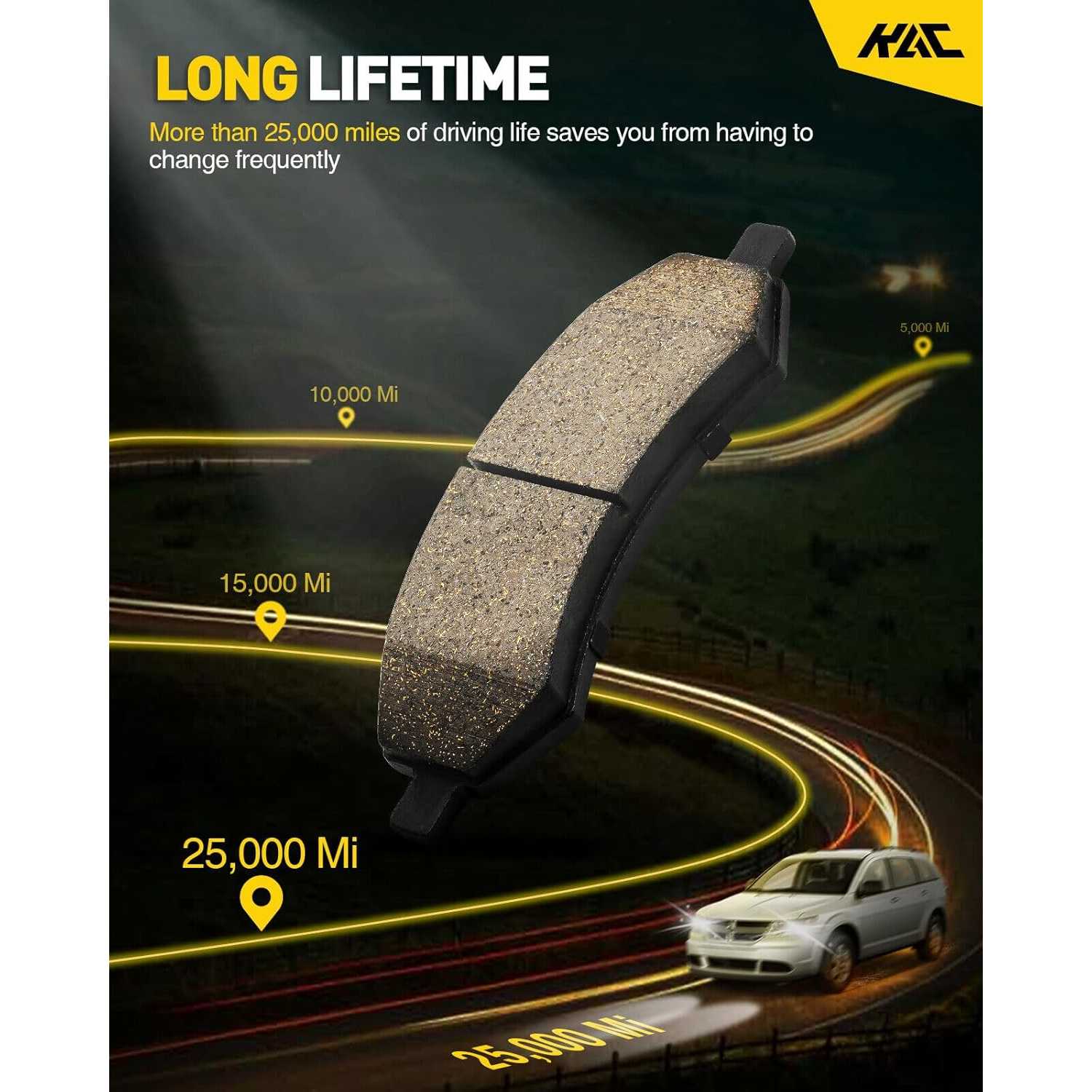 2009 Toyota Tacoma Front Drilled and Slotted Ceramic Brake Pad & Rotor Kit 4