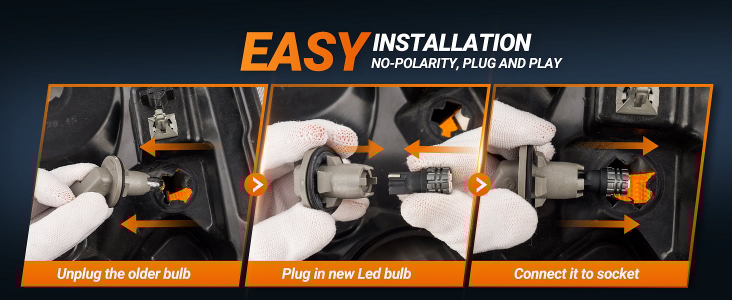 sealight 194 led bulb 168 T10 led light bulb license plate bulb W5W 2825 Dome Map Door Courtesy