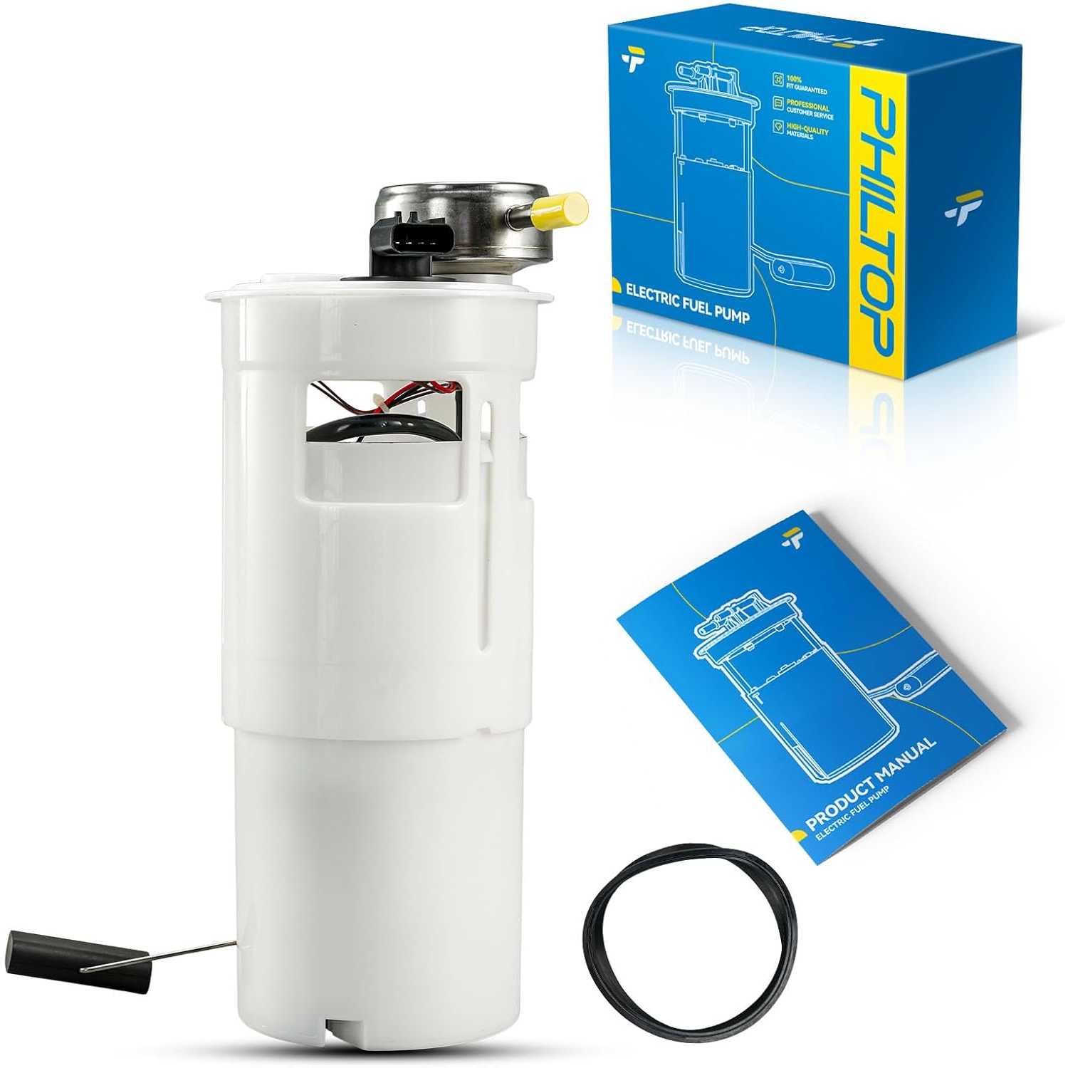 PHILTOP Electric Fuel Pump Assembly Fits for Dodge Dakota 2004 V6/V8 3.7L/4.7L, FG1441