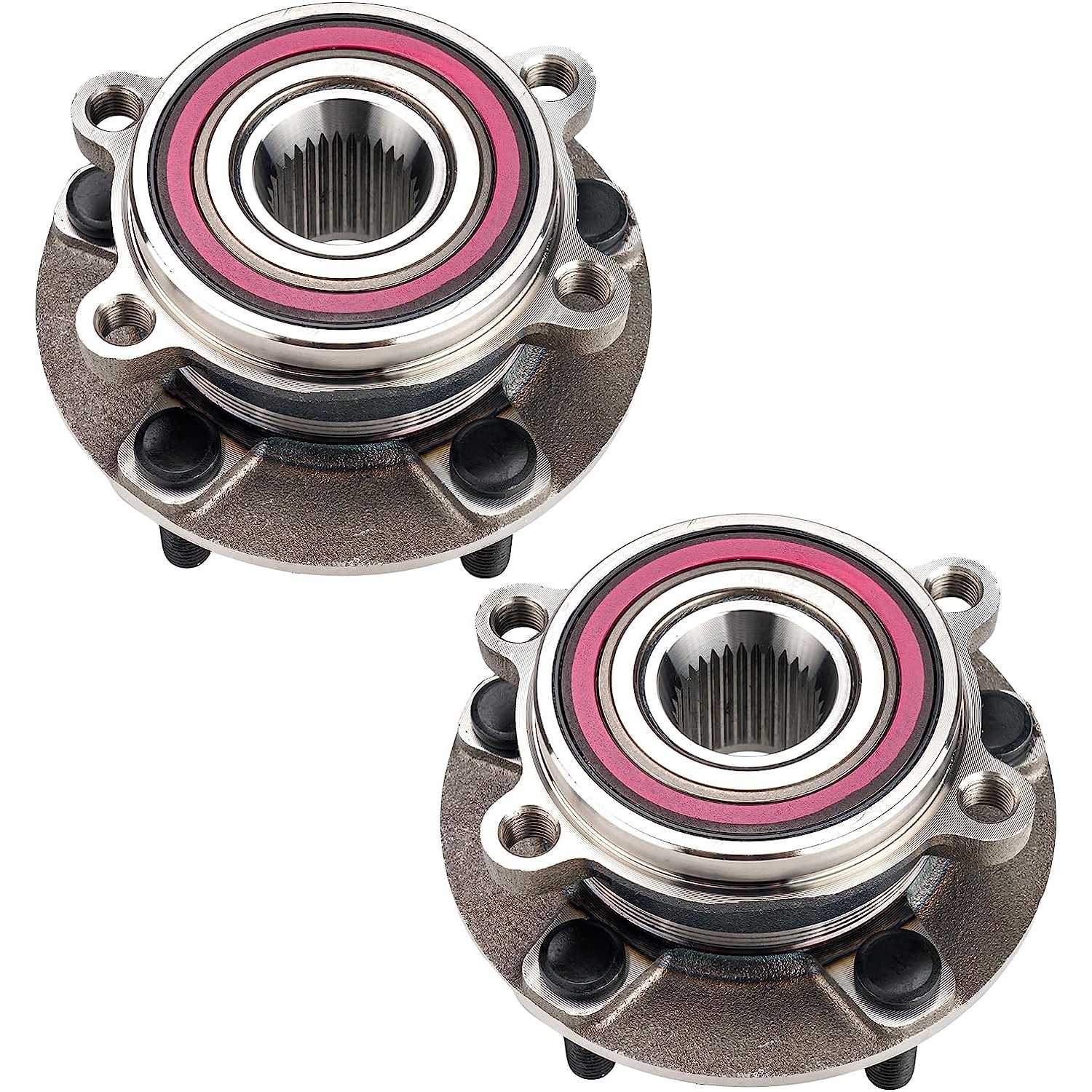 Front Wheel Hub Bearing Assembly 2PCS for 2016 Mazda 6 0