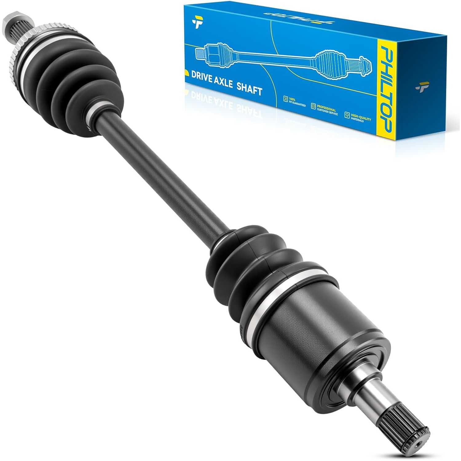 PHILTOP Front Right CV Axle Shaft Assembly for Honda Civic 2001-2005, 66-4189 CV Axle Shafts