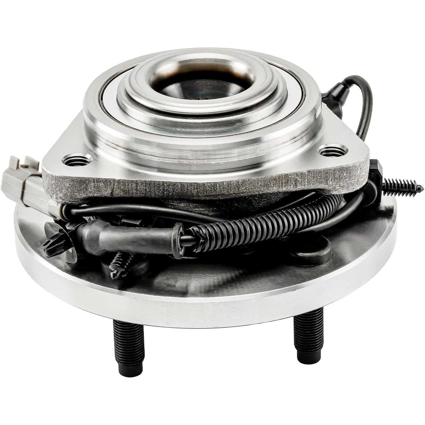 PHILTOP Front 513234 Wheel Hub Bearing Assembly for Commander 2006-2010,Grand Cherokee 2005-2010, 1 PCS W/ABS 5 Lugs