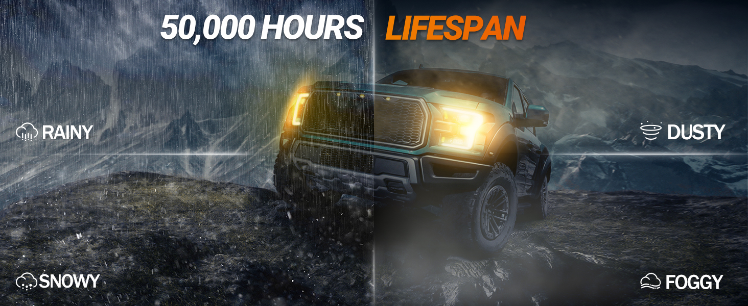 sealight 3157 3156 led bulb amber yellow white Switchback