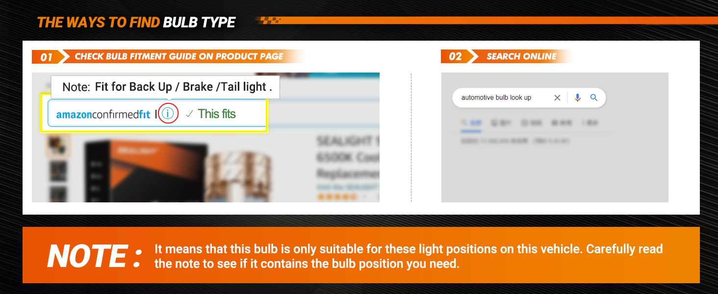 sealight 3157 3156 led bulb amber yellow white Switchback