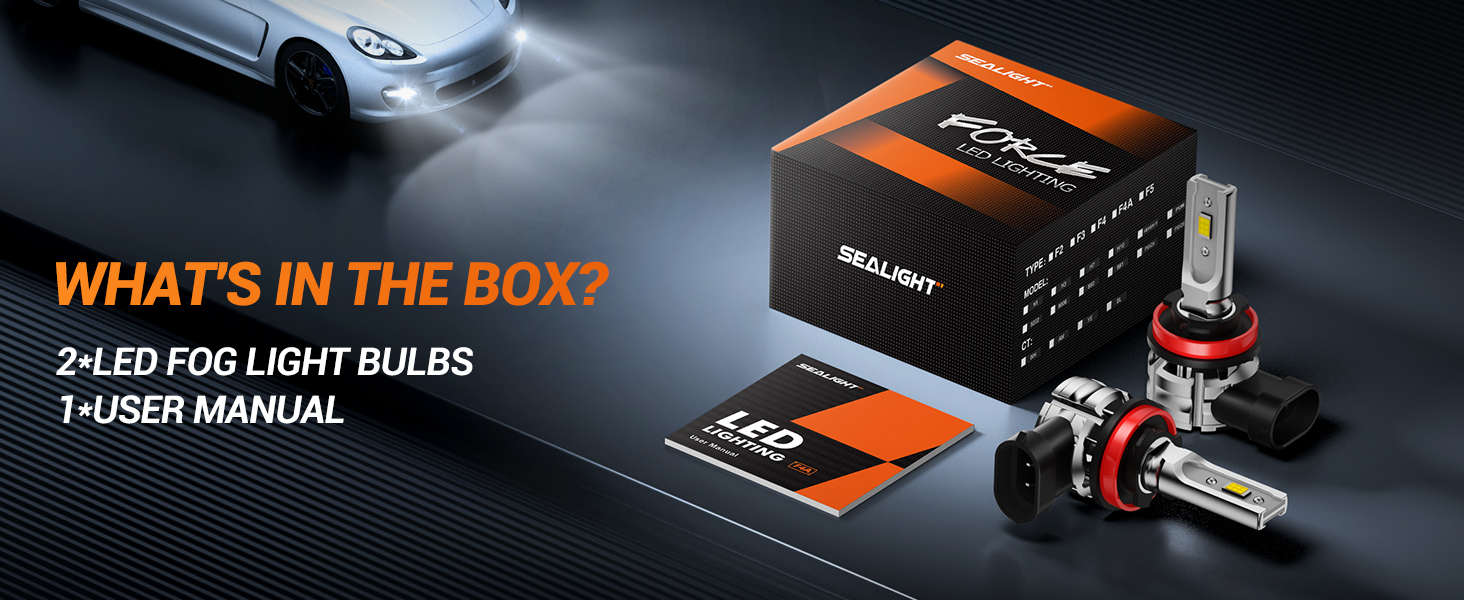 h11 h8 h16 led front fog lamp