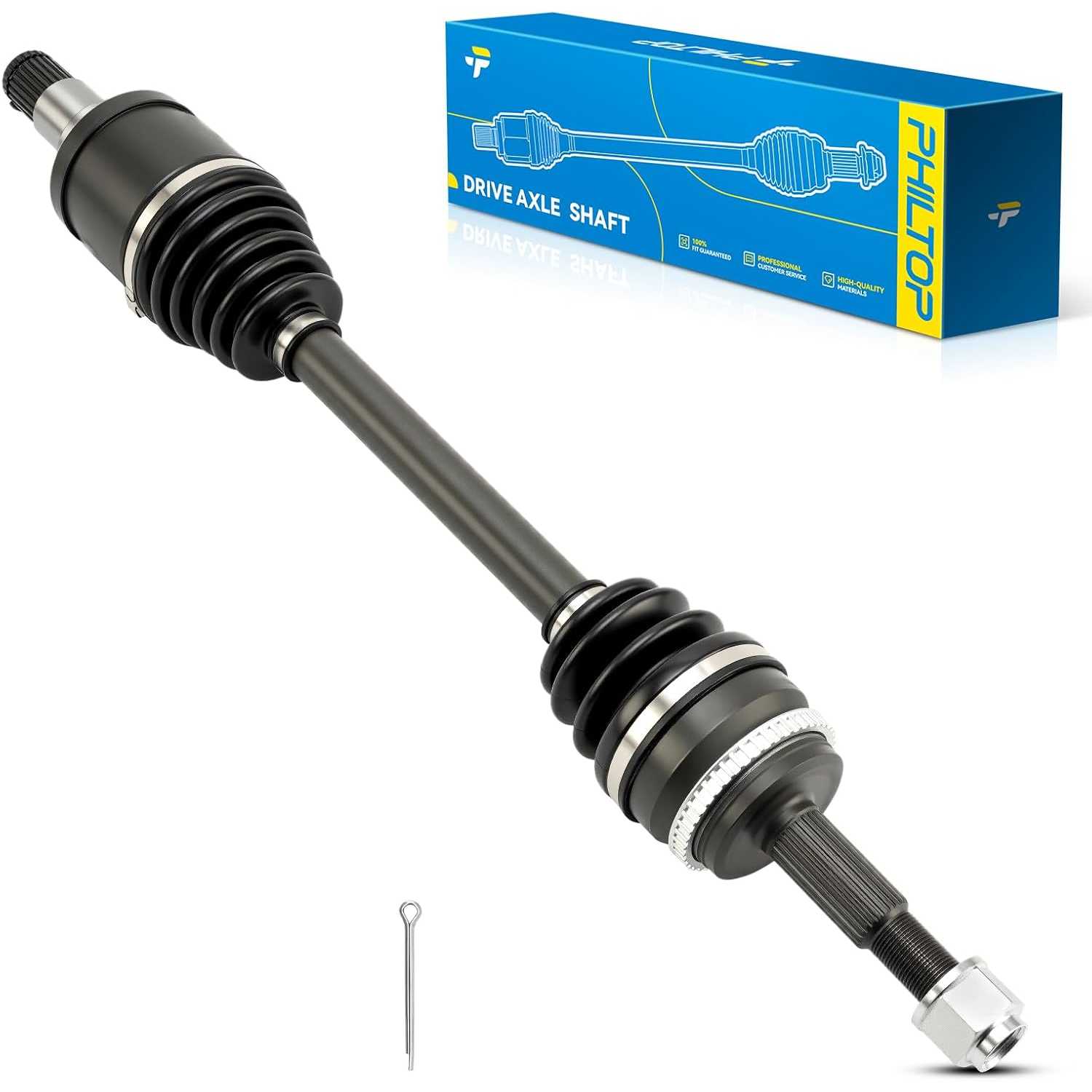 PHILTOP CV AXLE Front Left for Toyota Camry 2012-2017 2.5L GAS, 66-5410 Axle Shaft