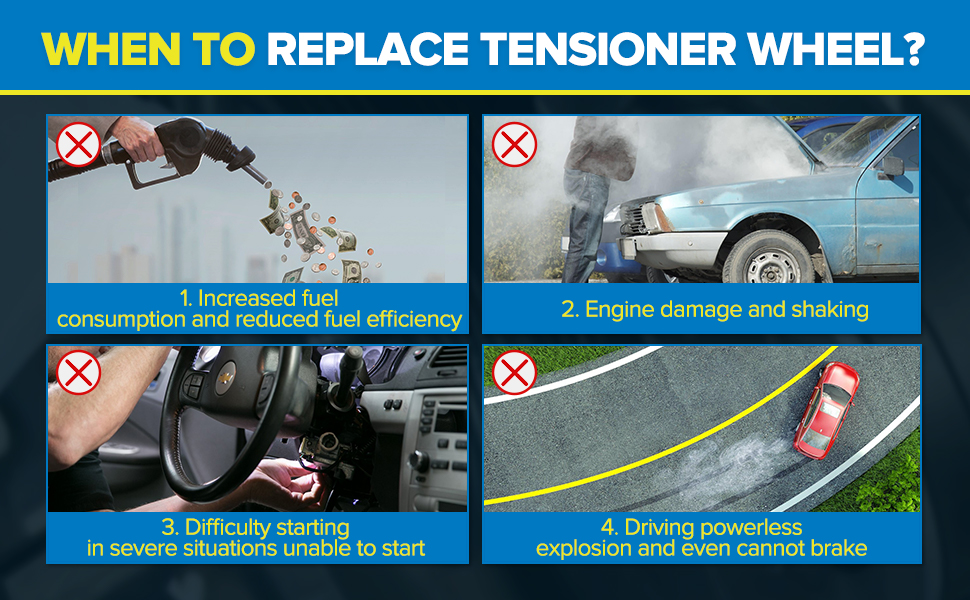 When to replace belt tensioner