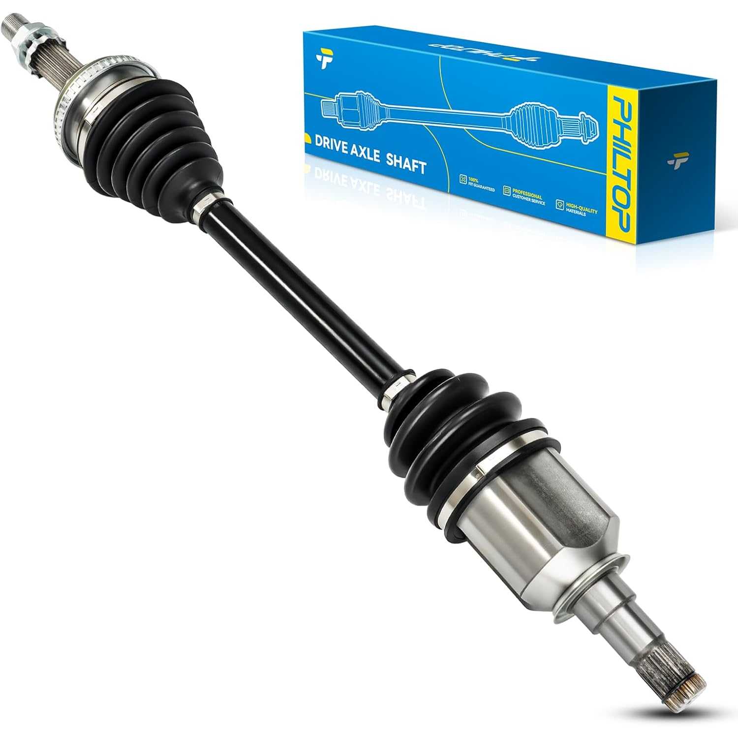 PHILTOP 665038 Front Left CV Axle Shaft Assembly Compatible with