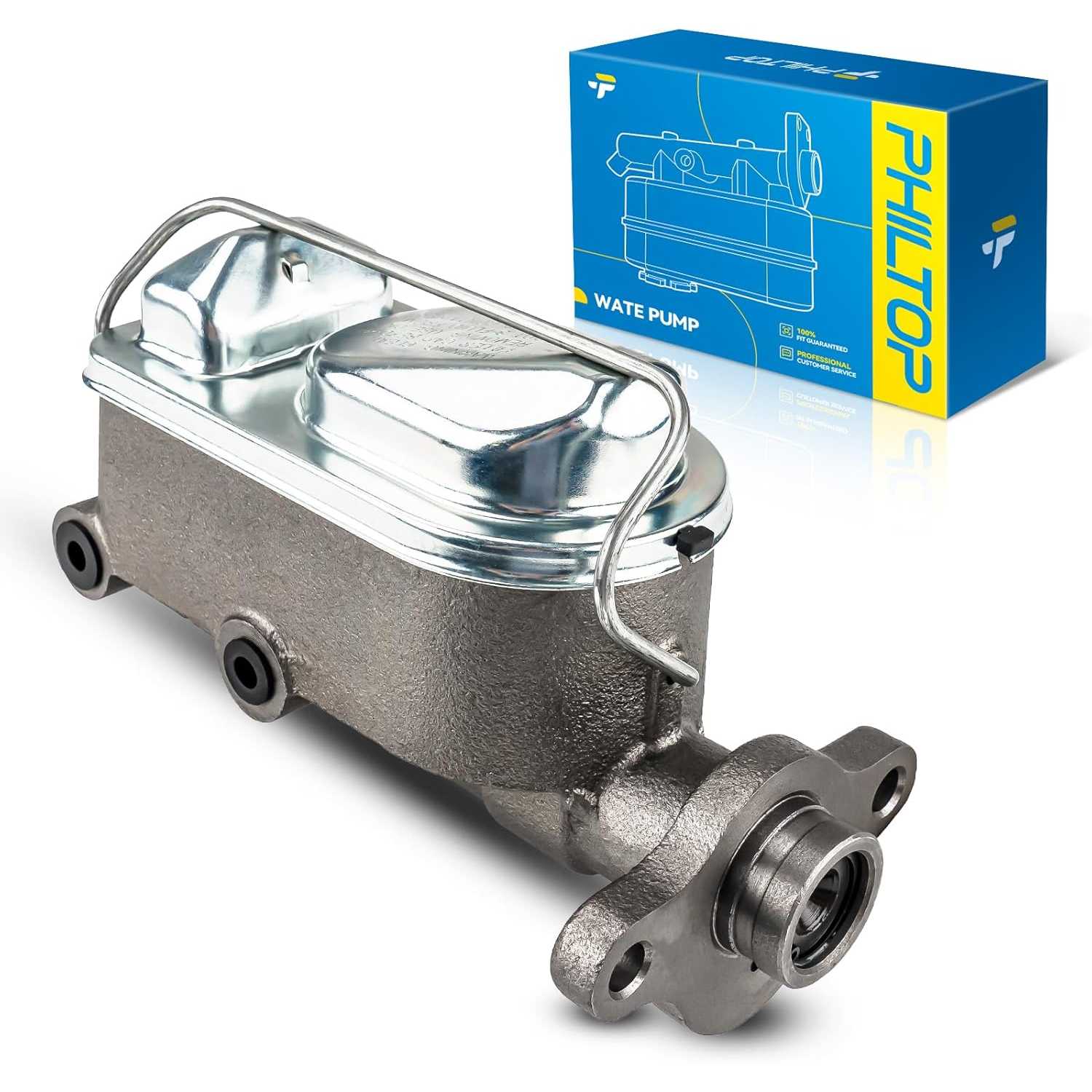 PHILTOP Brake Master Cylinder with Reversior Compatible with 1978-1986 Jeep CJ7, 1978-1983 Jeep CJ5, 1981-1985 Jeep Scrambler, R