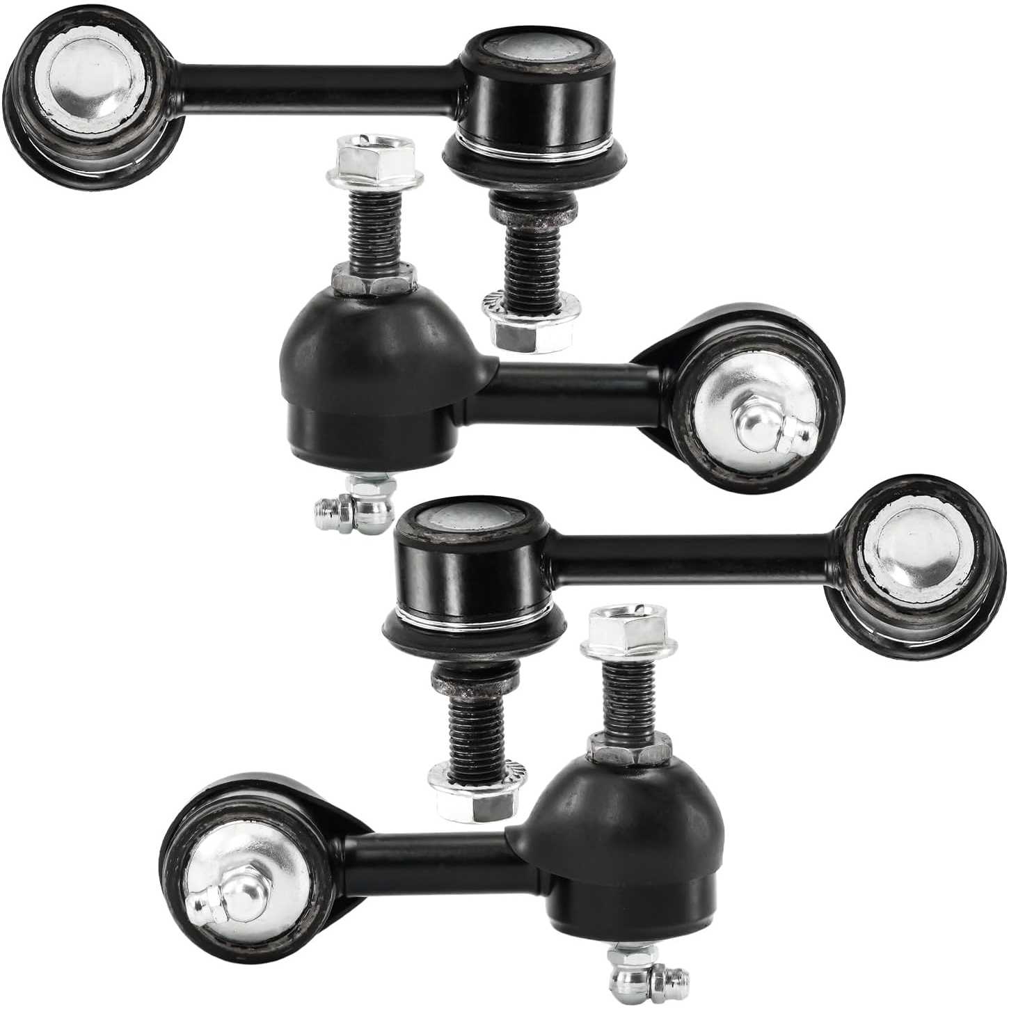 PHILTOP 4Pcs Front Rear Sway Bar End Link Fit for Civic 2006-2011