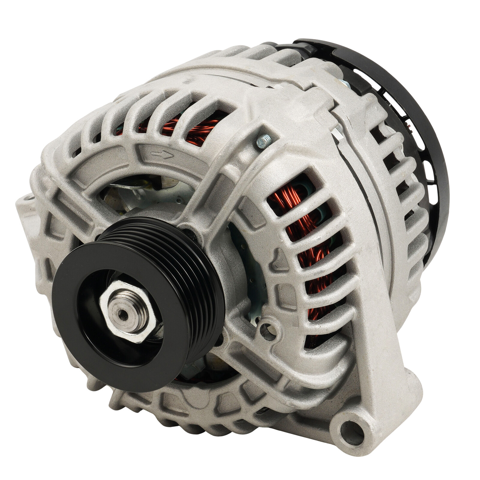 2008 Chevrolet Impala 3.5L V6 Alternator Replacement 11185N with 1-Wire 6-Grooves 125Amp 0
