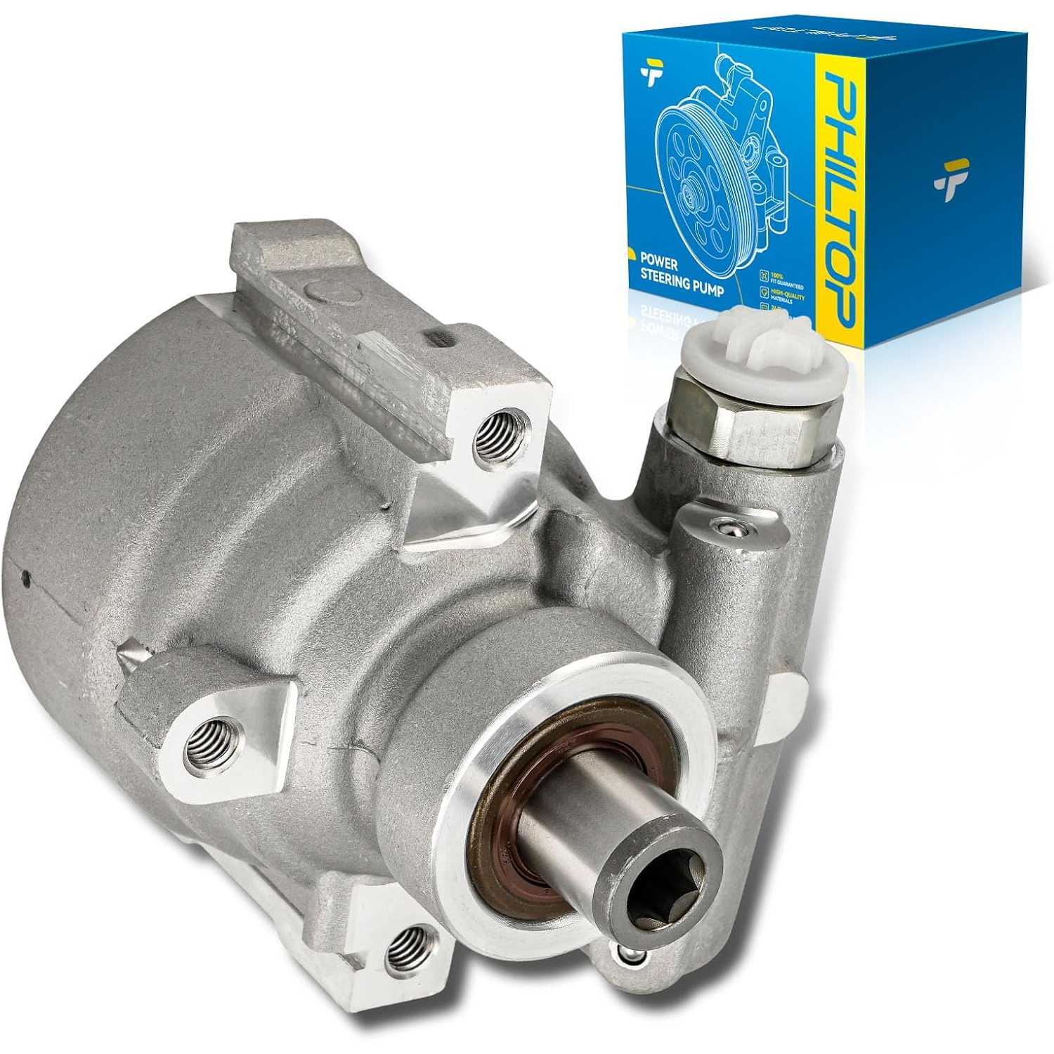 PHILTOP Power Steering Pump 20993, Fit for 2006-2010 G6/Malibu, 2002-2007 Rendezvous, 2005-2008 Uplander, 2005-2006 Montana, 200
