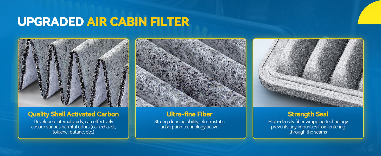 UPGRADED AIR CABIN FILTER
