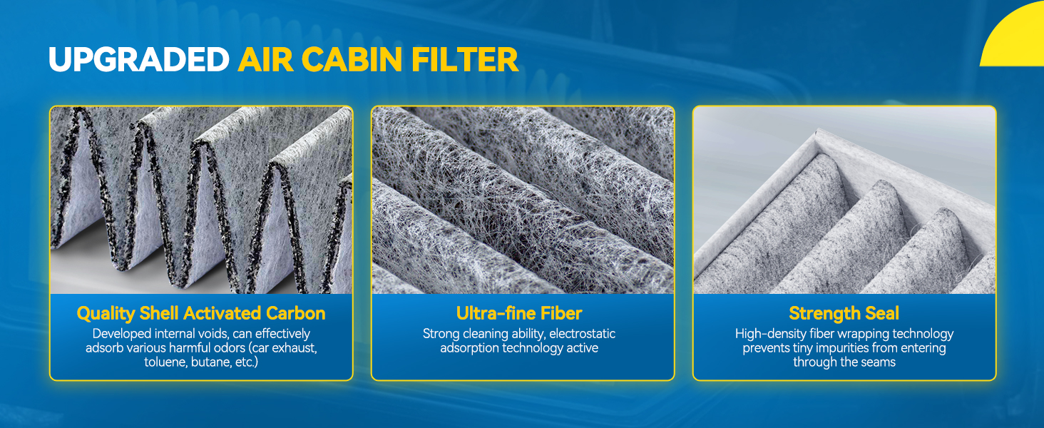 UPGRADED AIR CABIN FILTER