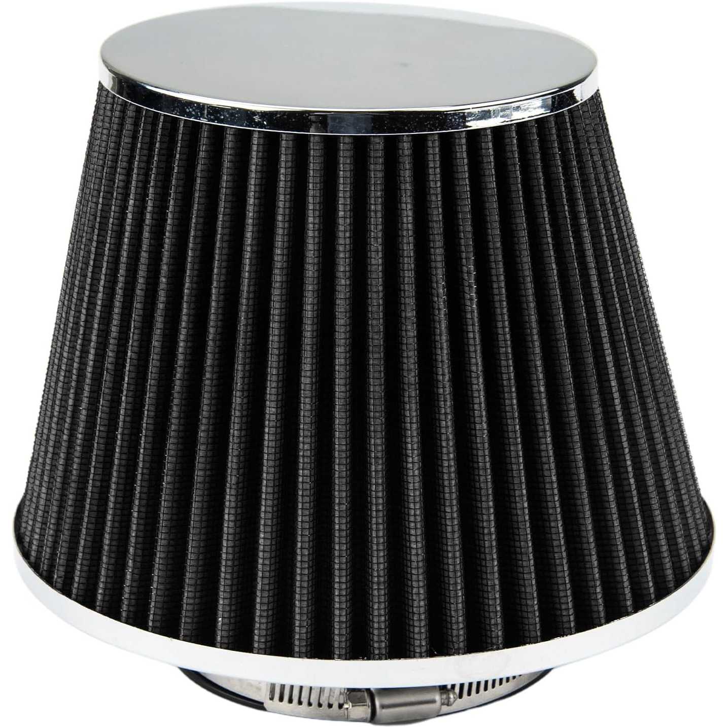 ZonCar®️ Cold Air Intake System High Flow Inlet for Mustang GT 4.6L V8 2005 2006 2007 2008 2009 Black 2