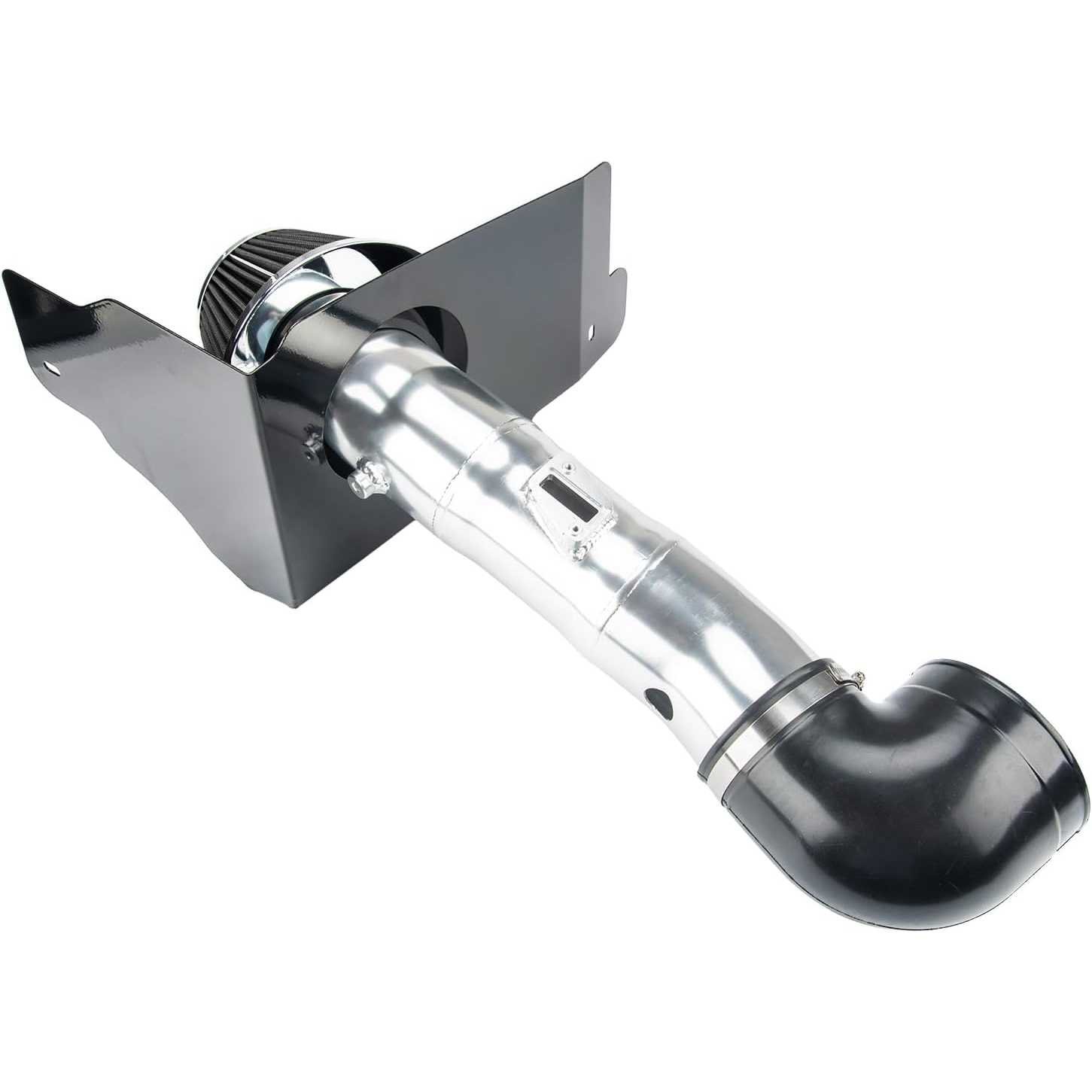 ZonCar®️ Cold Air Intake System High Flow Inlet for Mustang GT 4.6L V8 2005 2006 2007 2008 2009 Black 6