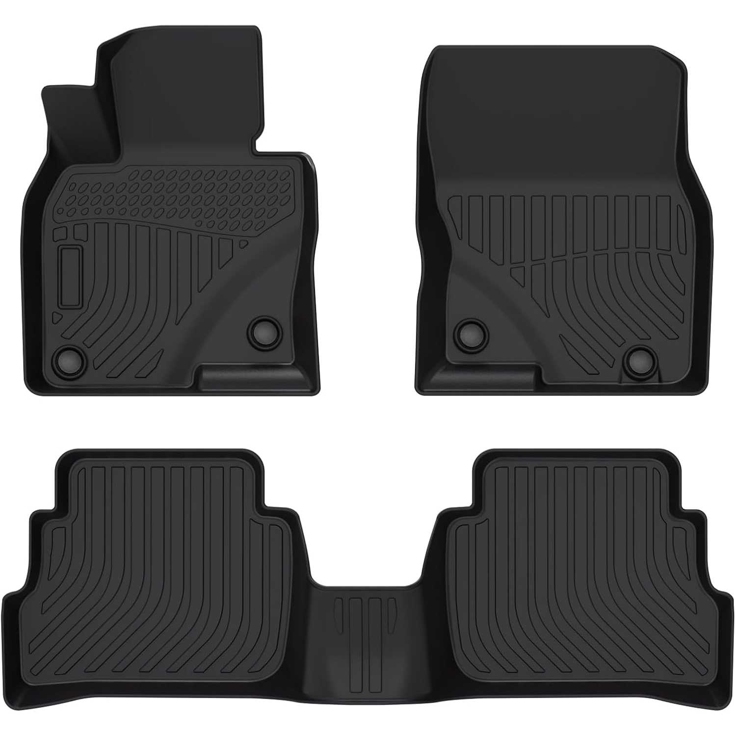 ViWiK® All Weather Custom Truck Floor Mats Best TPE Vehicle Floor Liner for 2023 Mazda CX-5 SUV Automotive Front & Rear Mats 0
