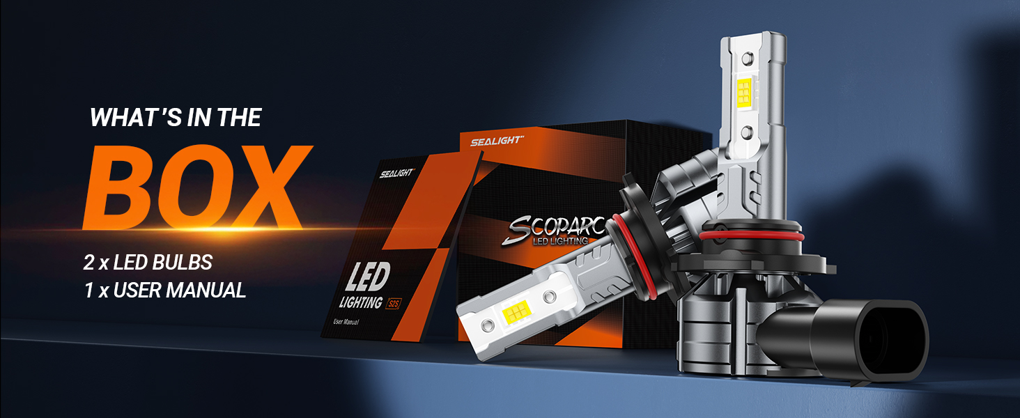 H10 led fog light bulbs