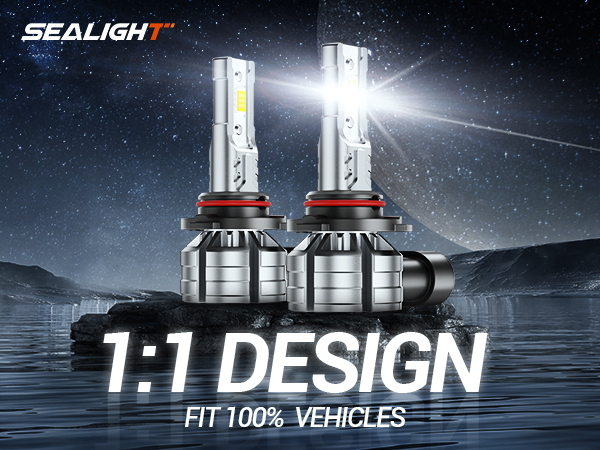 H10 9145 9140 LED Fog Light Bulbs 6500K 30W - 600% Brighter
