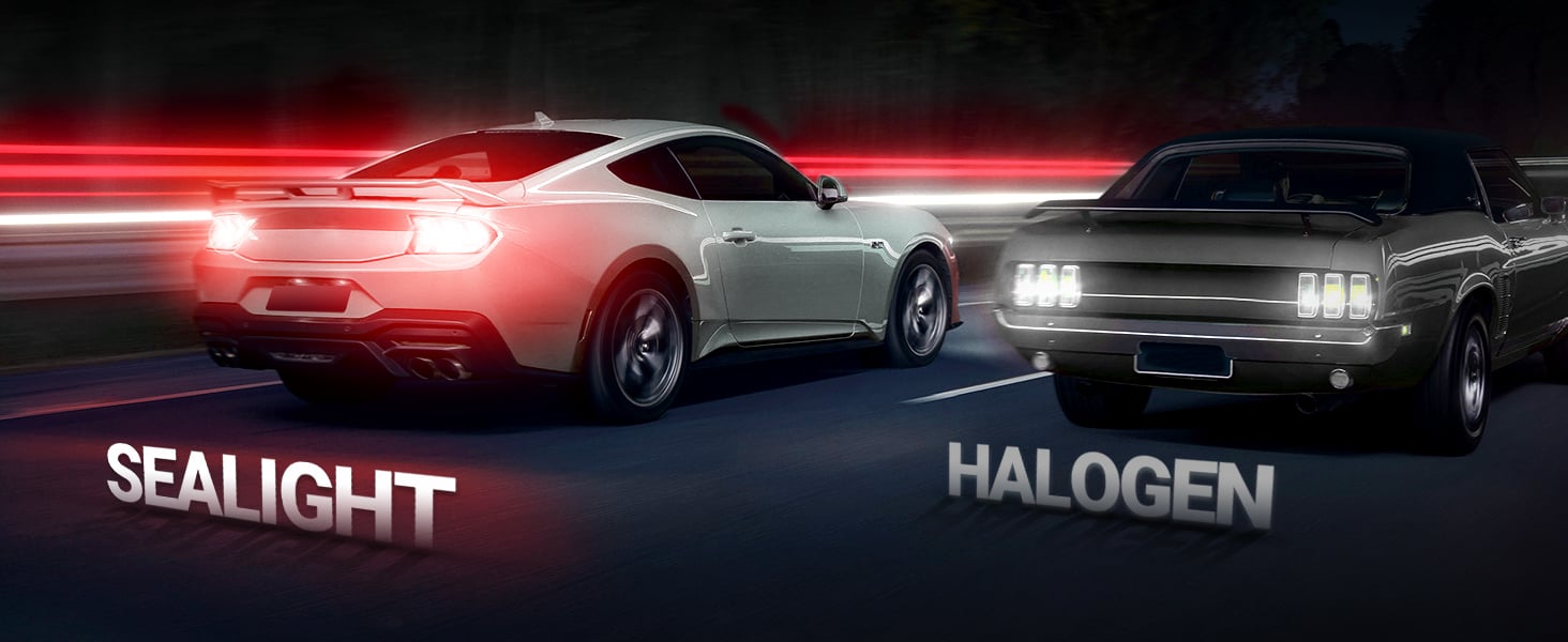 Sealight 3157 3156 3056 3057 4057 4157 LED Light Bulb Red Brake Stop Tail Packing Light