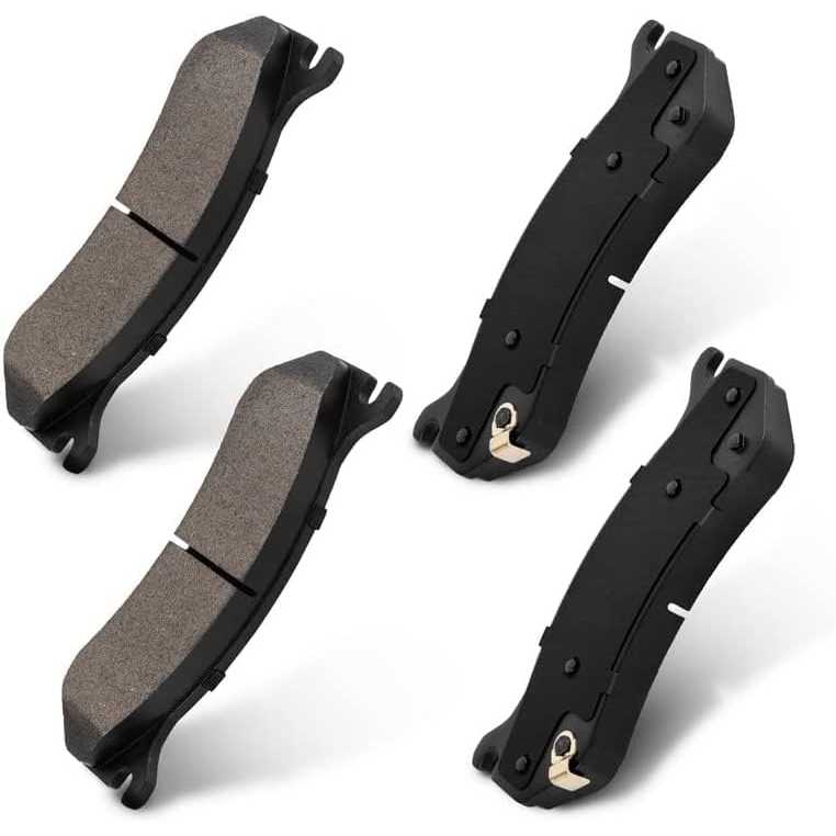 KAX D785 Silverado 1500 Brake Pad Front Ceramic Disc Brake Pads for Chevy Tahoe GMC Yukon Avalanche 2002-2006 Silverado 1500 Sie 0