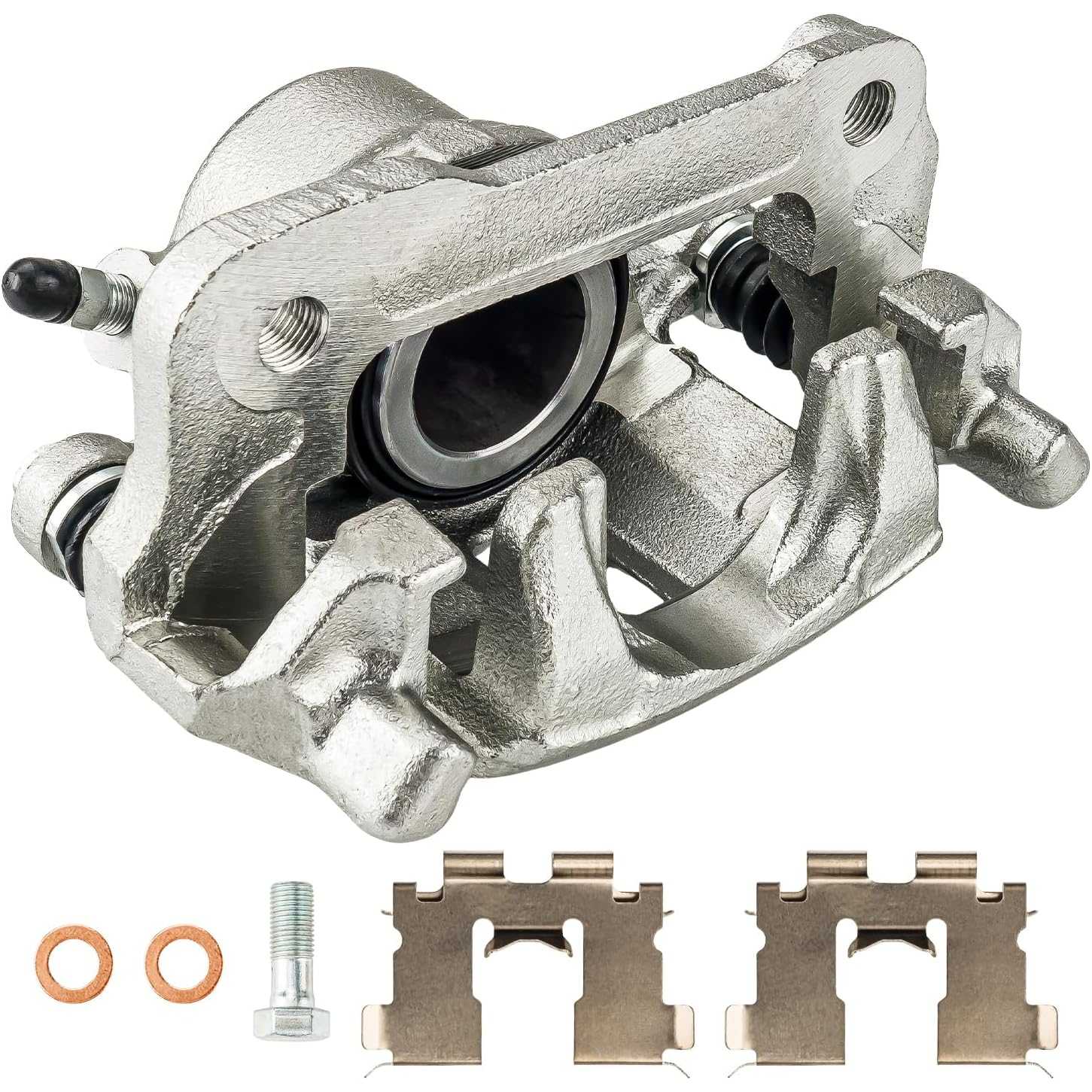 PHILTOP Front Right Brake Caliper Compatible with 1989-1998 Tracker, 1989-1998 Sidekick, 1996-1998 X-90, 19-B1212